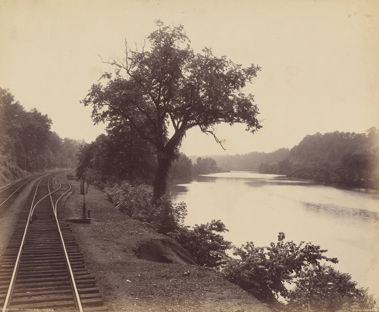 The Lehigh, At Turkey Run by William Herman Rau