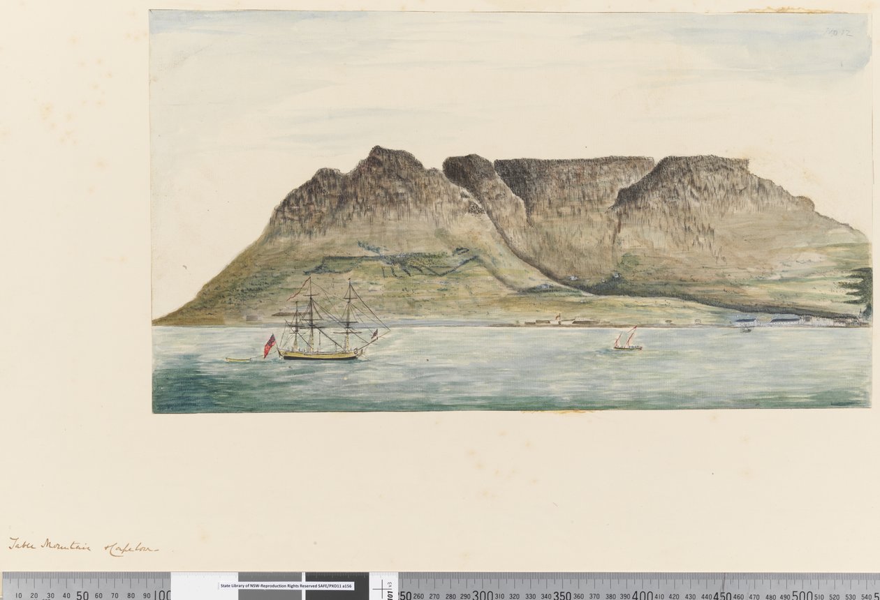 Table Mountain, Capetown by William Hodges