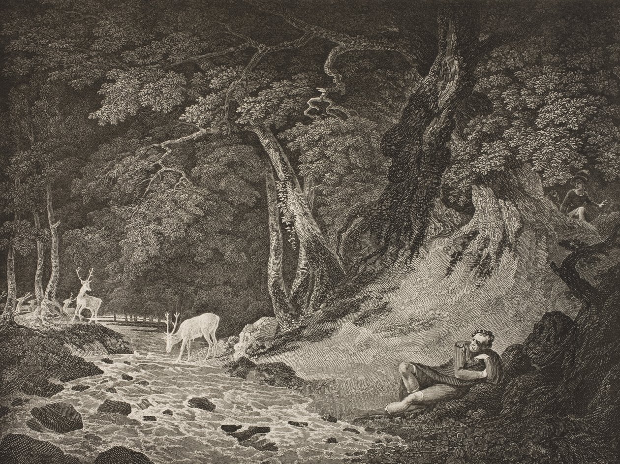 The Forest of Arden, Act II, Scene I, from 