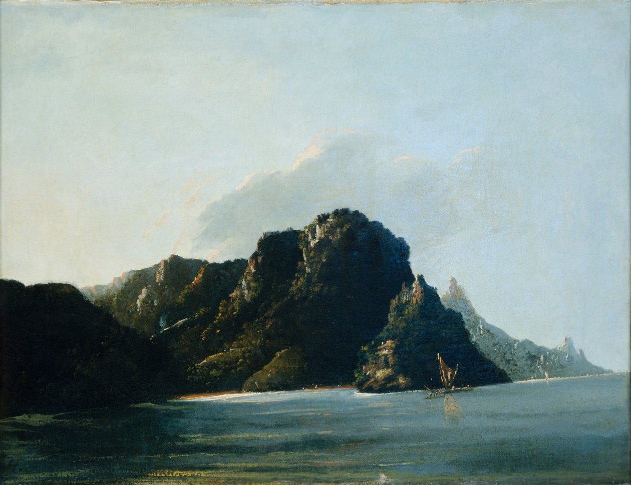 View of Resolution Bay in the Marquesas by William Hodges