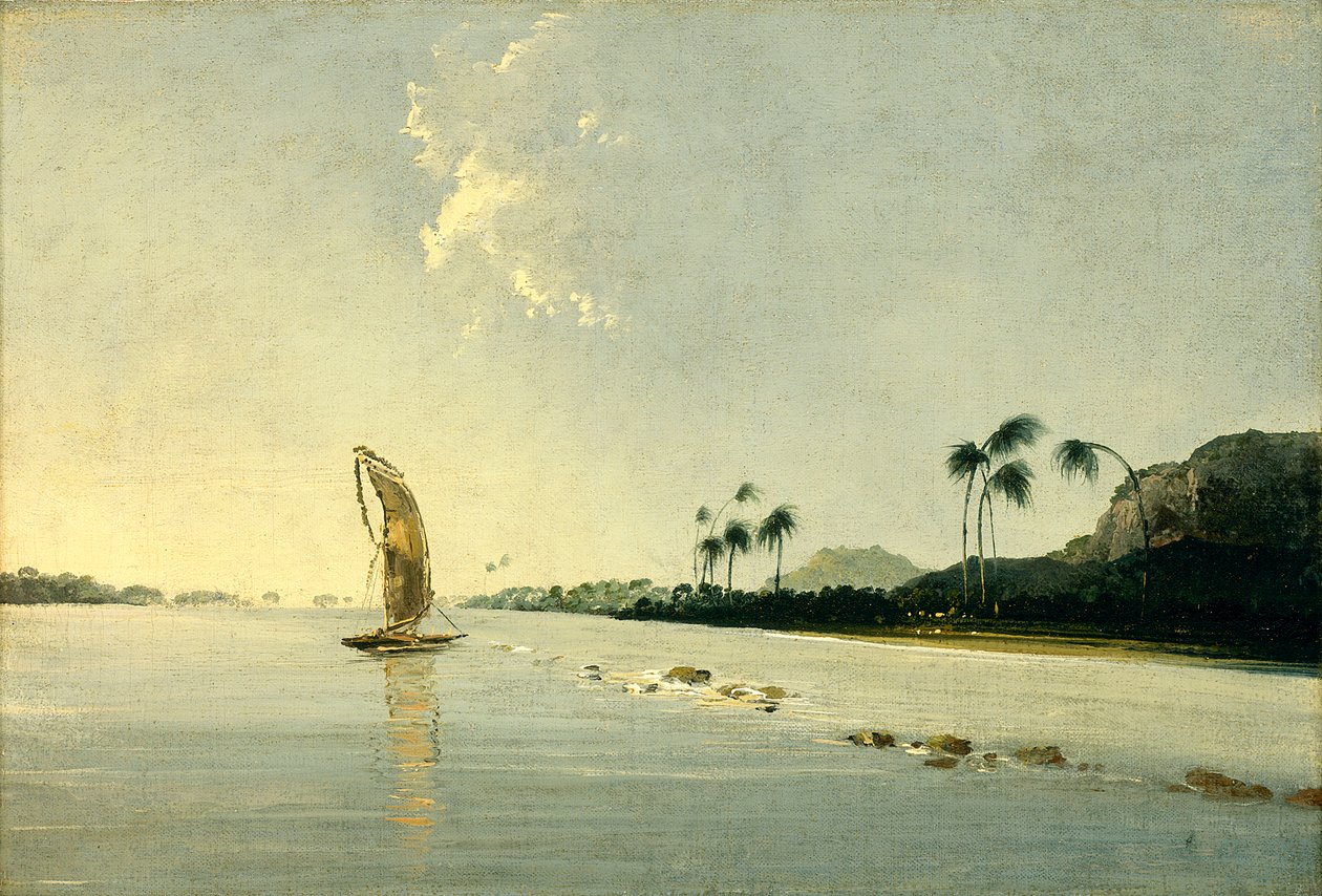 View of part of the Island of Ulietea [Raiatea] by William Hodges