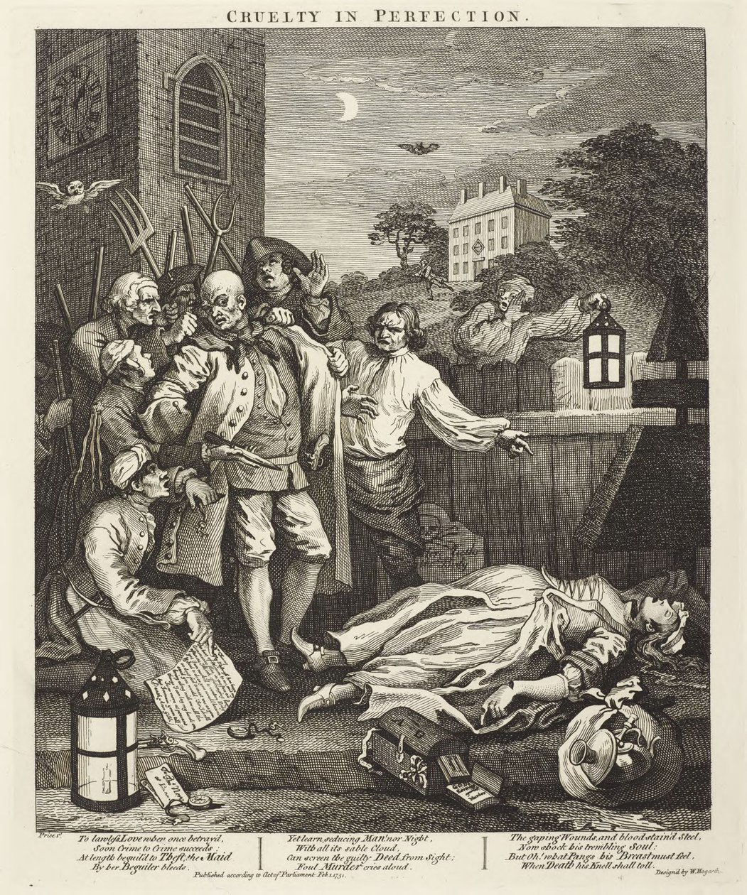 Cruelty in Perfection by William Hogarth