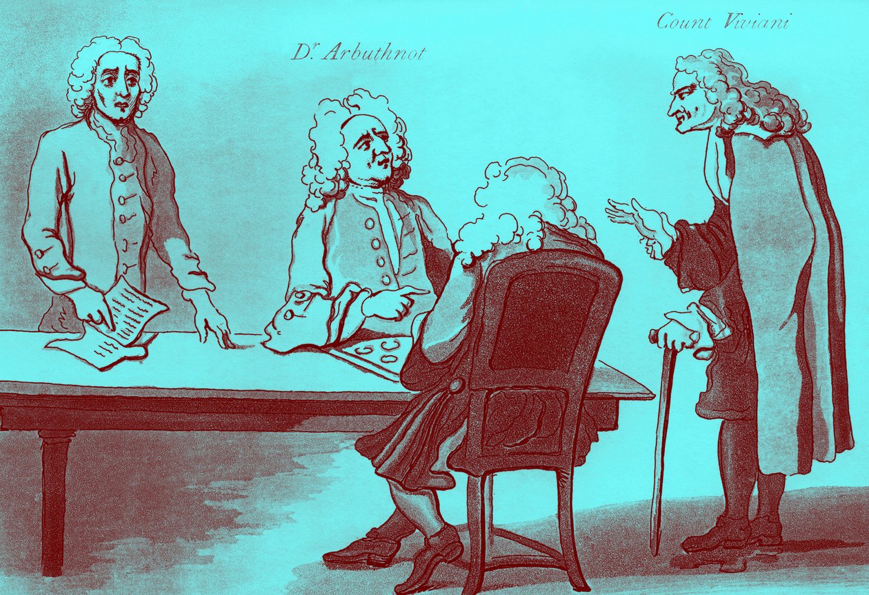 Dr Arbuthnot and Count Viviani in Button