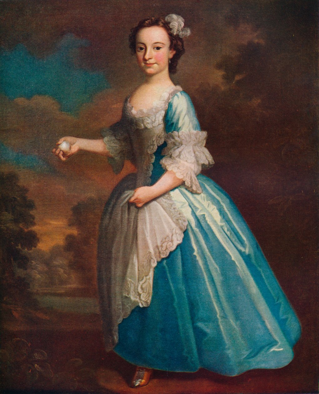 Miss Elizabeth Hatch by William Hogarth: Buy fine art prints