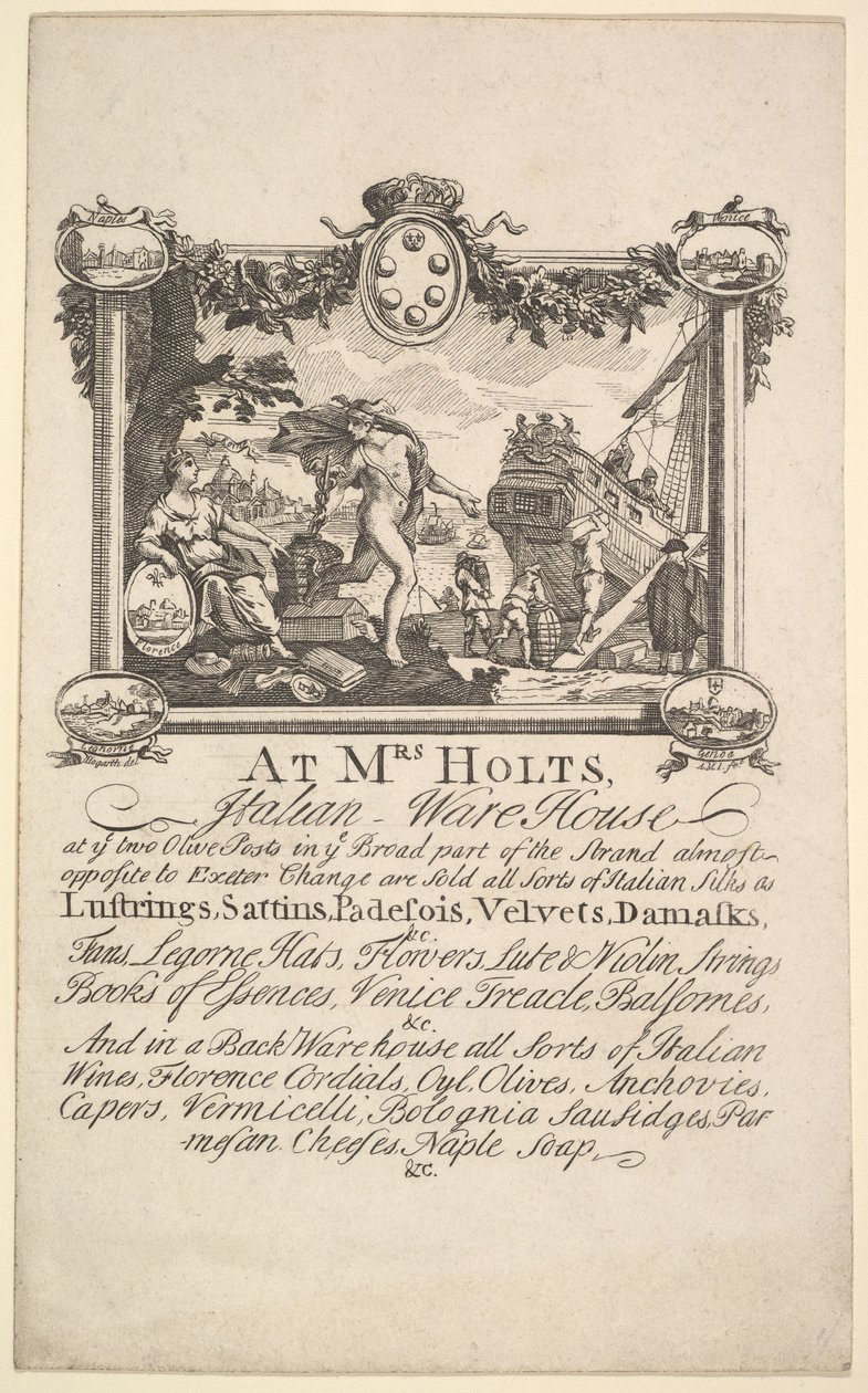 Shop Card for Mrs. Holt