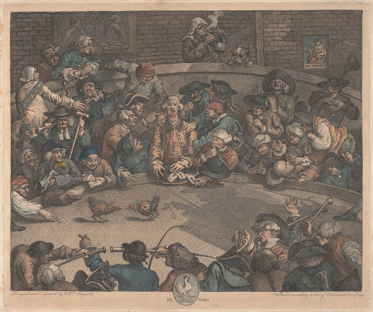 The Cockpit by William Hogarth