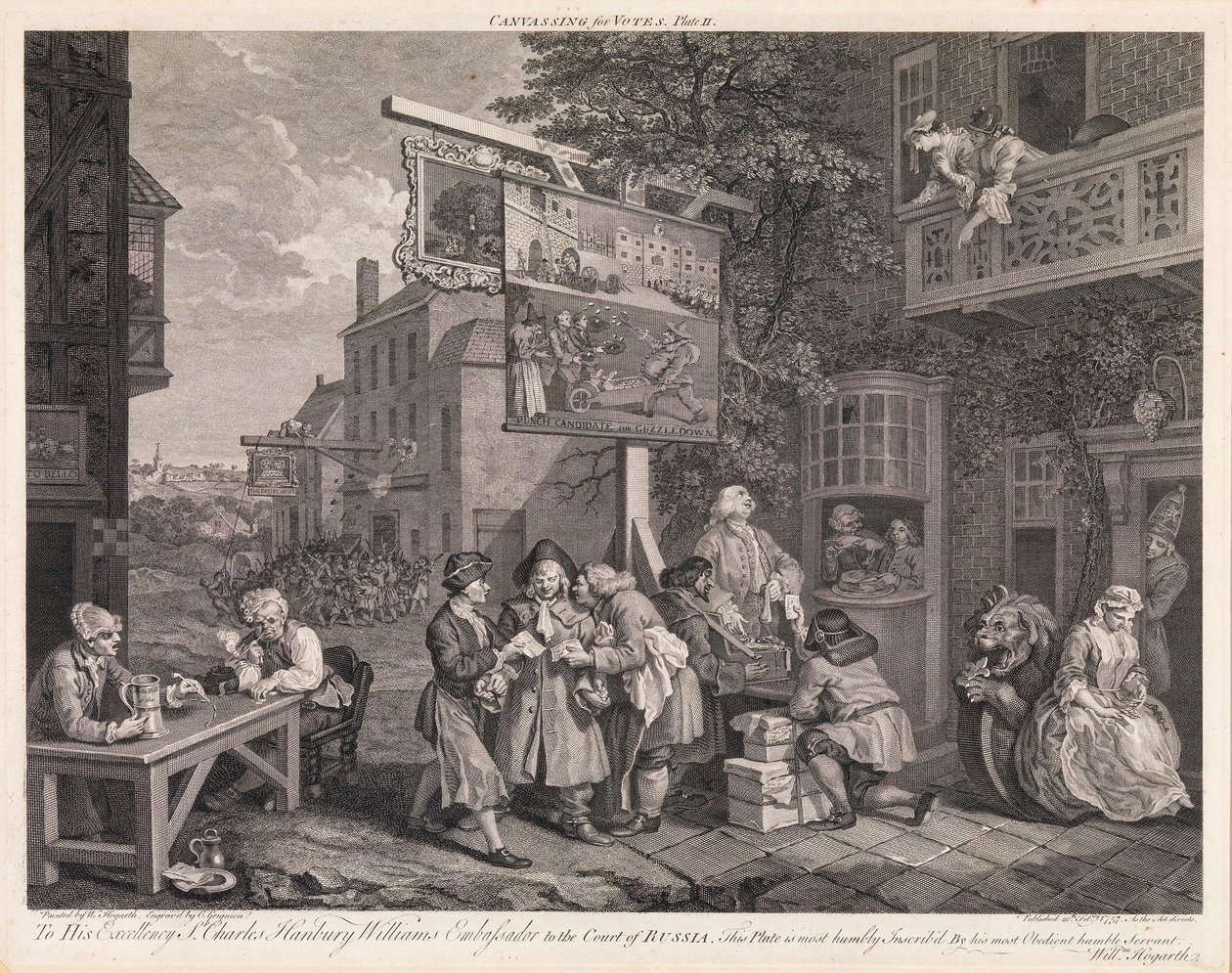 The Election, Plate 2: 