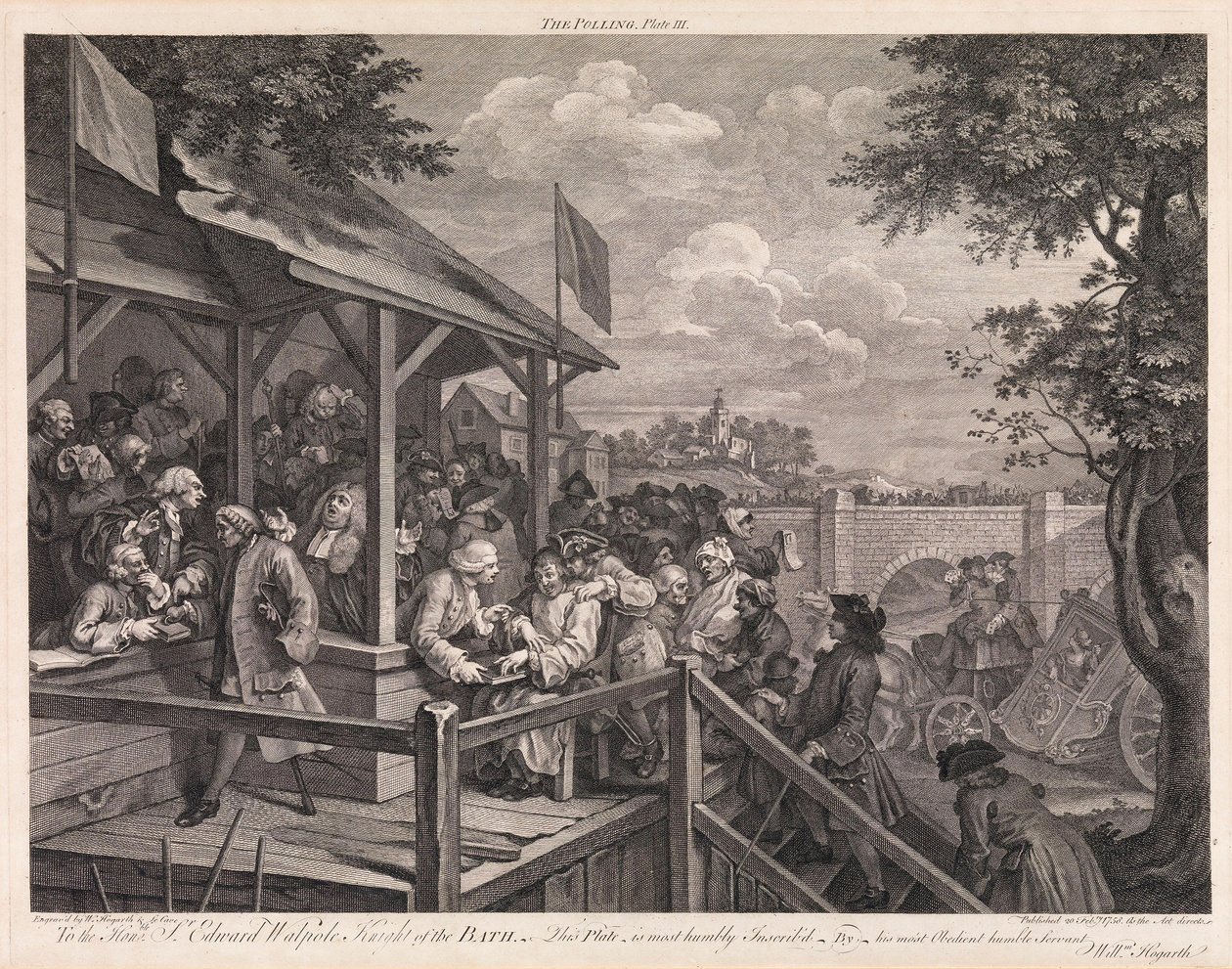 The Election, Plate 3: 