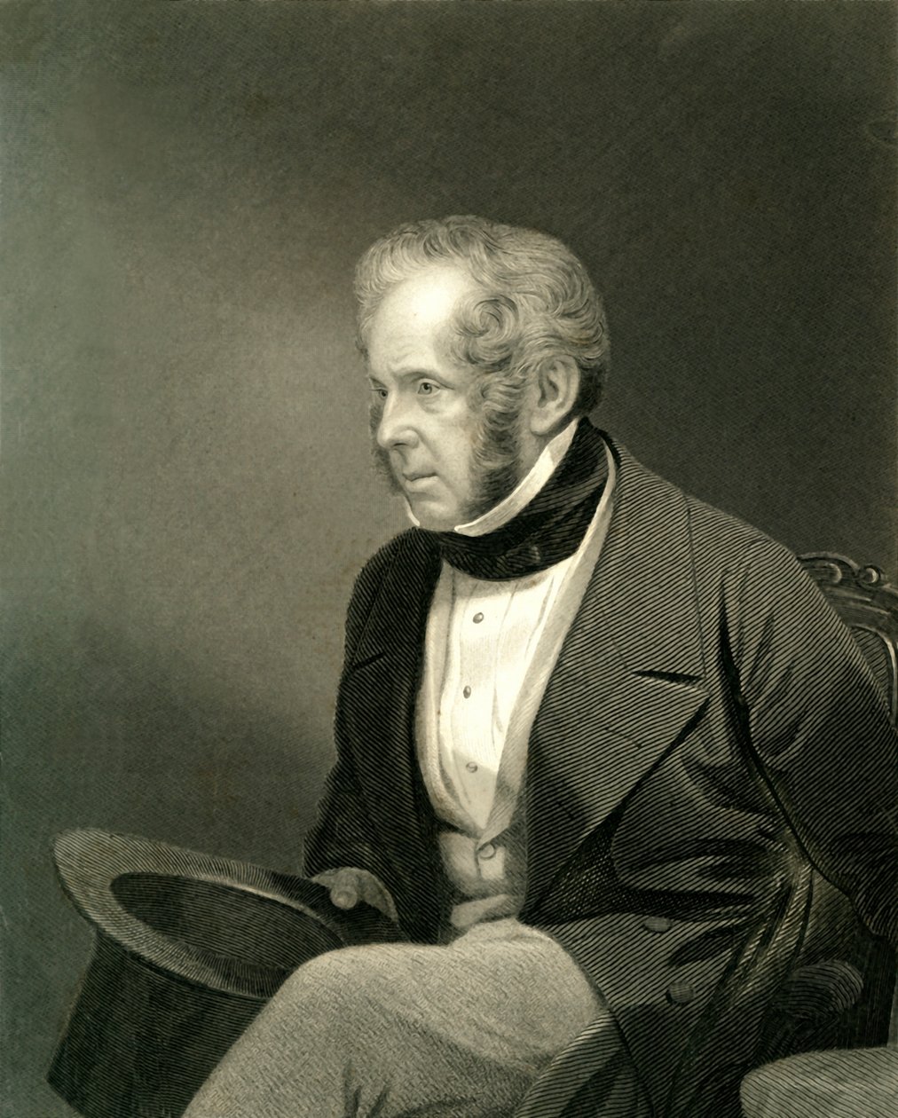 The Right Hon. Viscount Palmerston, K.G. G.C.B. by William Holl