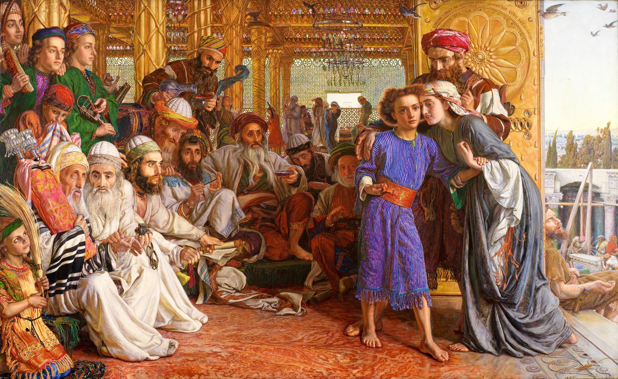 The Finding of the Saviour in the Temple by William Holman Hunt