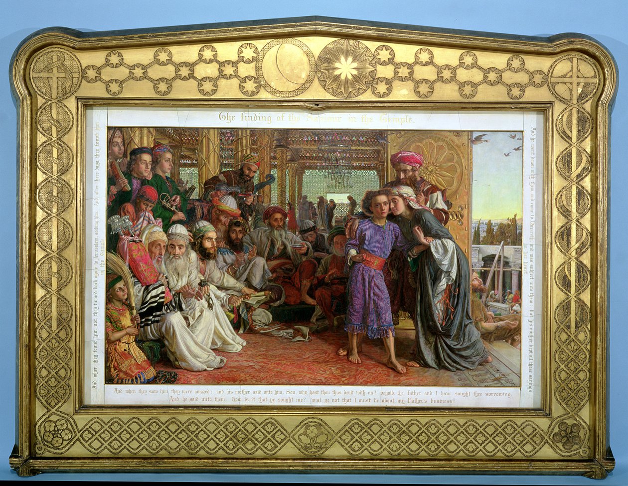 The Finding of the Saviour in the Temple by William Holman Hunt