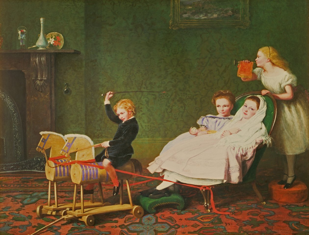 A Carriage to the Ball by William III Bromley