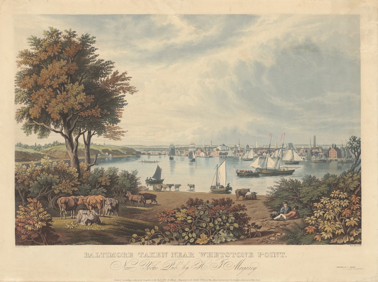 Baltimore Taken near Whetstone Point by William James Bennett