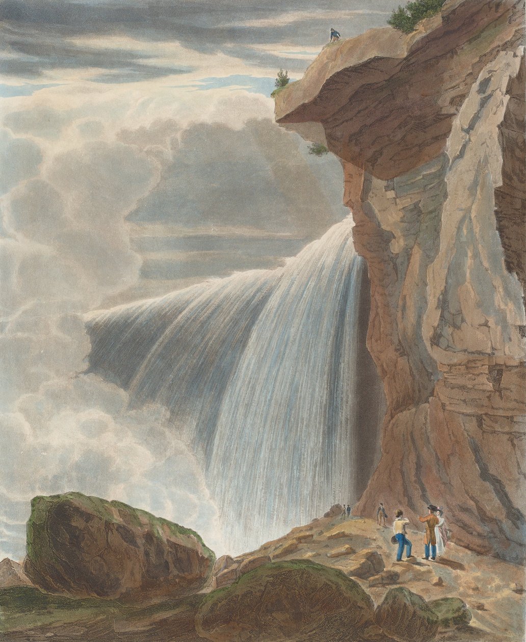 Niagara Falls from Under Table Rock by William James Bennett