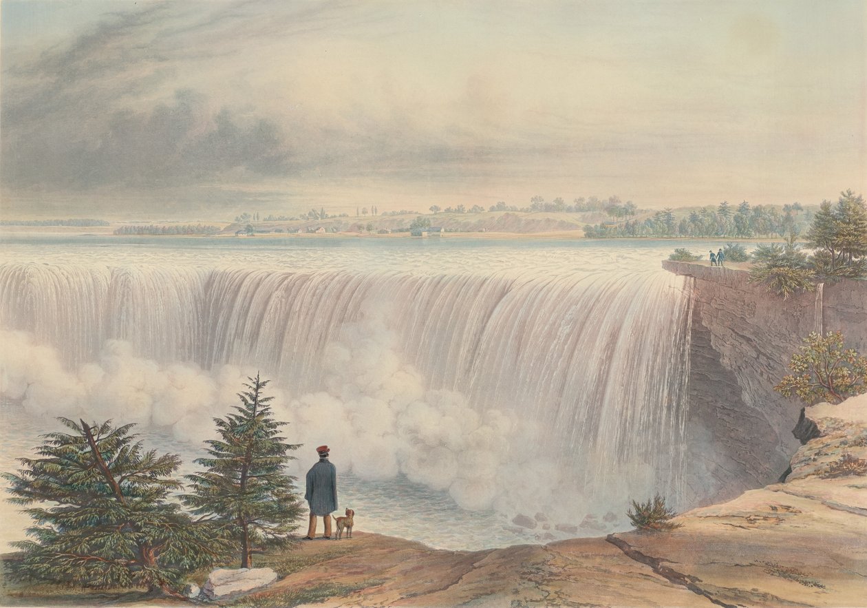 Niagara Falls from the Table Rock by William James Bennett