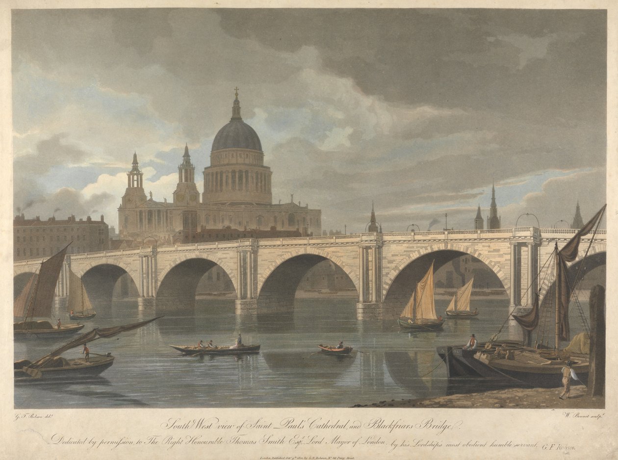 South West View of St. Paul