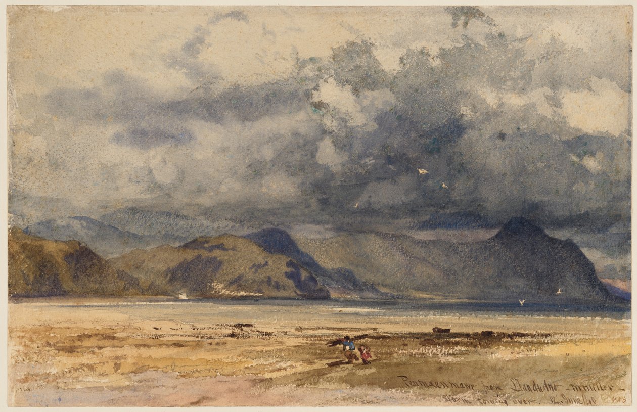 Penmaenmawr from Llandudno by William James Muller