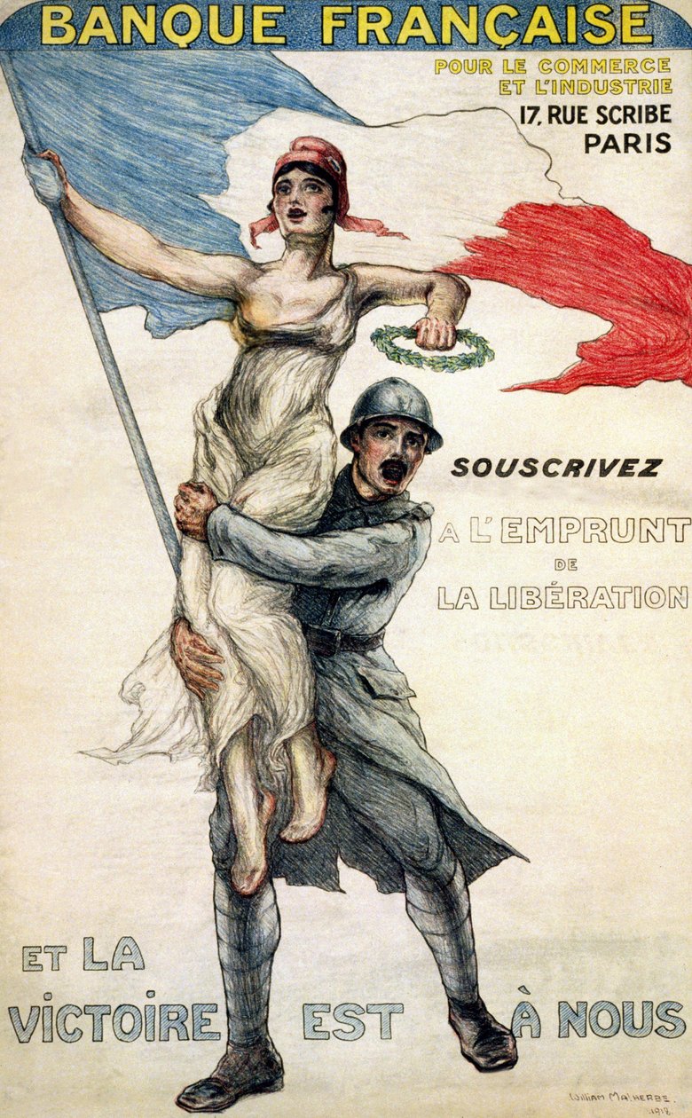 French Bank for Trade and Industry. Poster for the National Loan: 