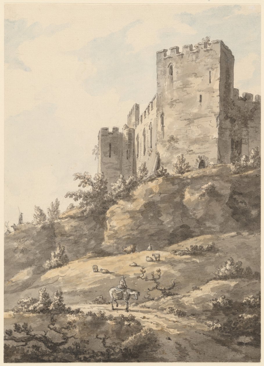 Ludlow Castle, Shropshire by William Marlow