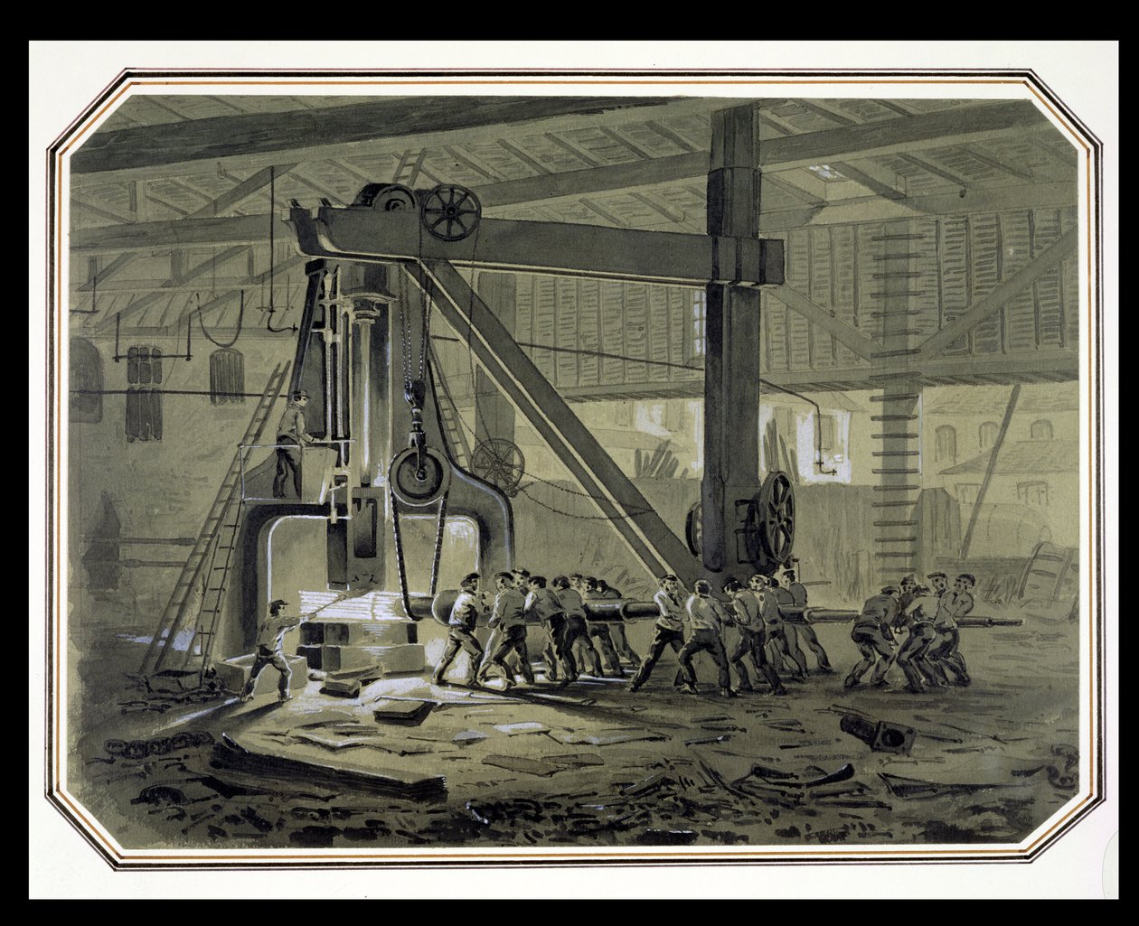 The Steam Hammer by William McConnell: Buy fine art prints