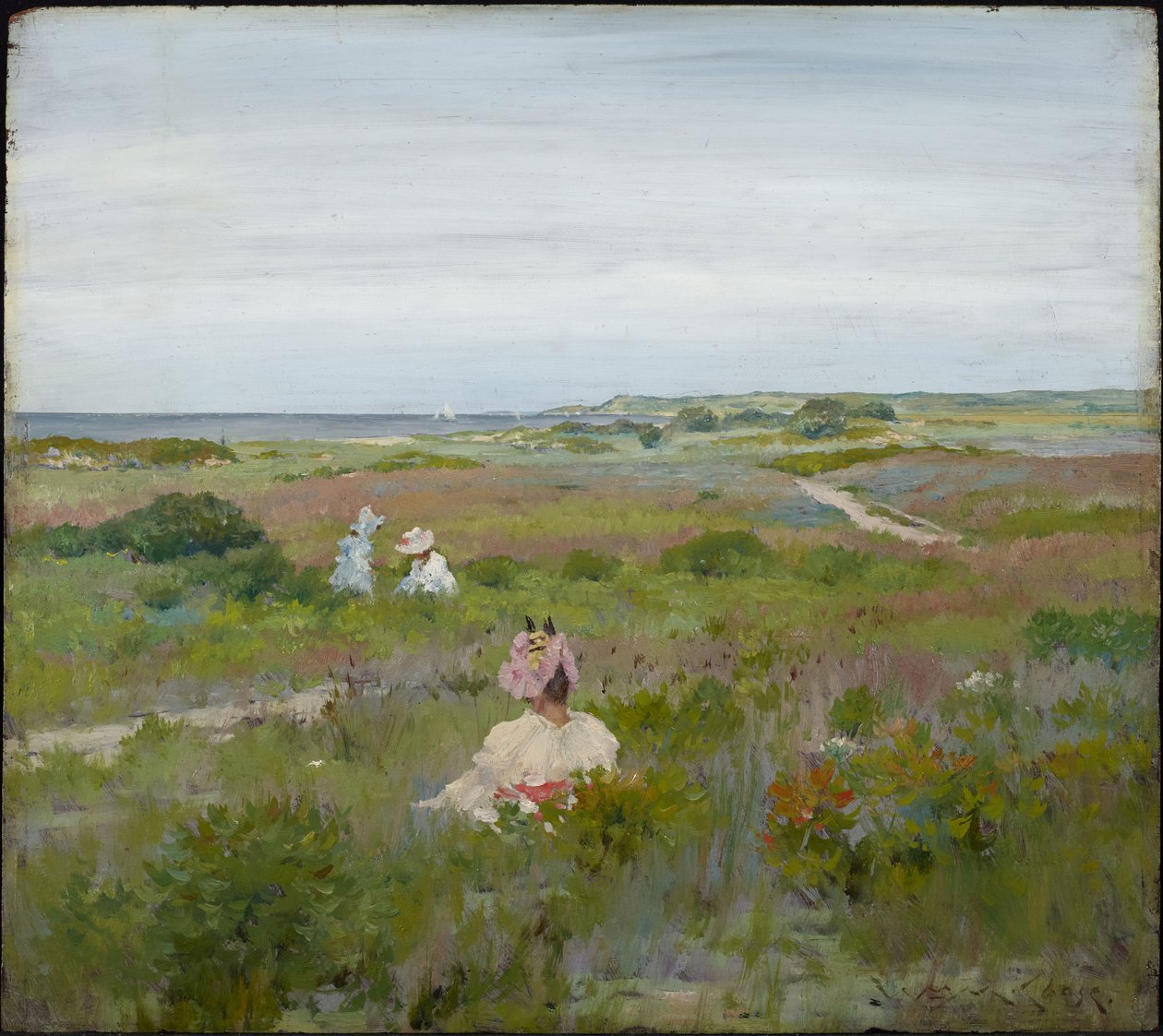 Landscape: Shinnecock, Long Island by William Merritt Chase
