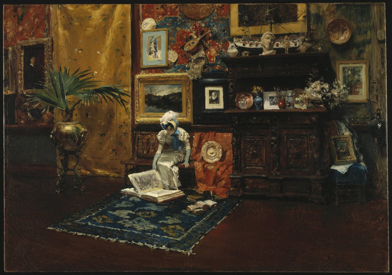 Studio Interior by William Merritt Chase