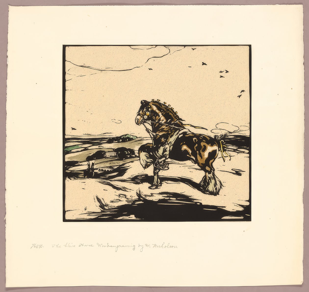 The Shire Horse by William Nicholson