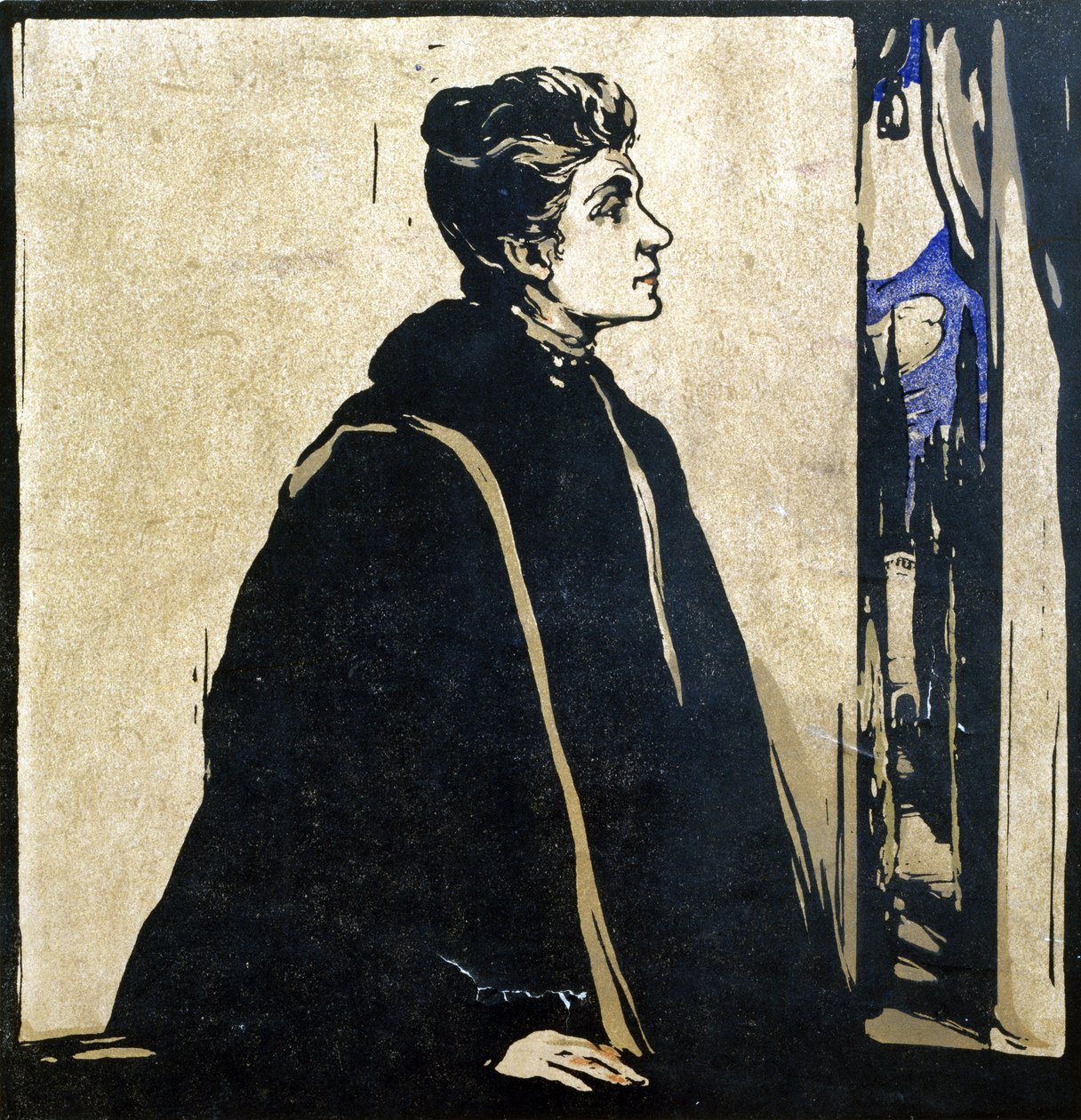 Eleonora Duse (1858-1924) illustration from 'Twelve Portraits ...