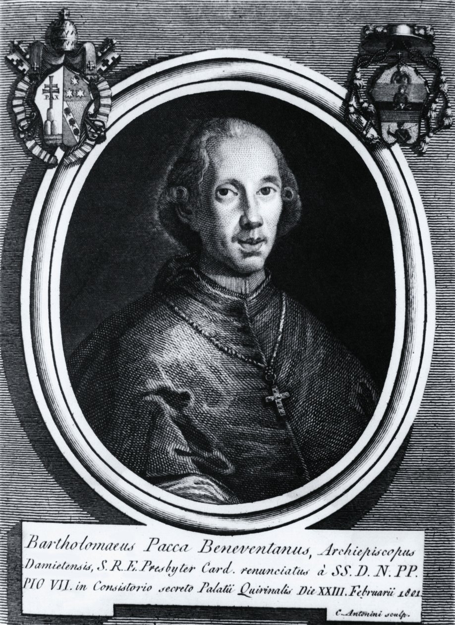 Portrait of Bartolomeo Pacca, Italian Cardinal