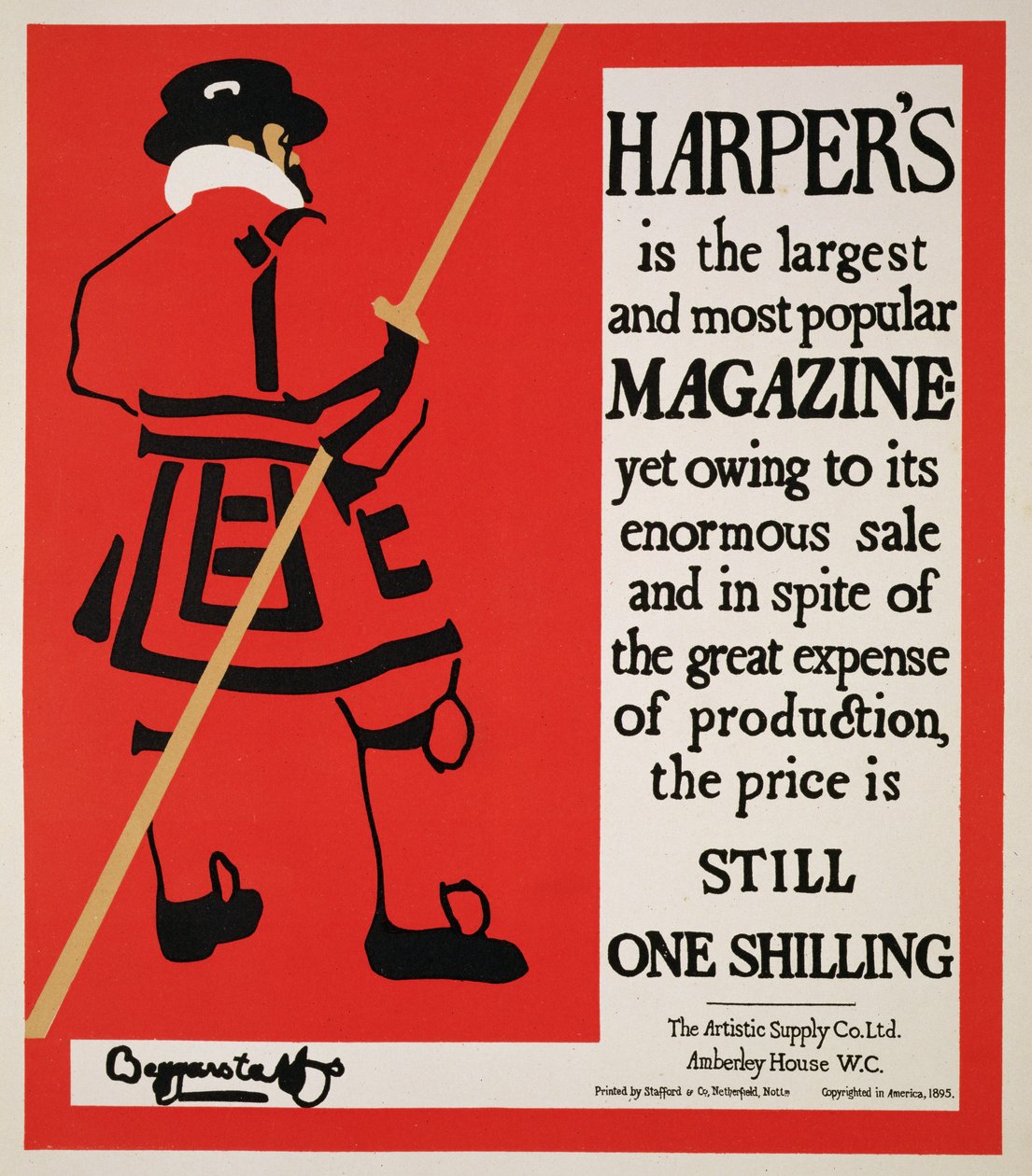 Reproduction of a poster advertising 