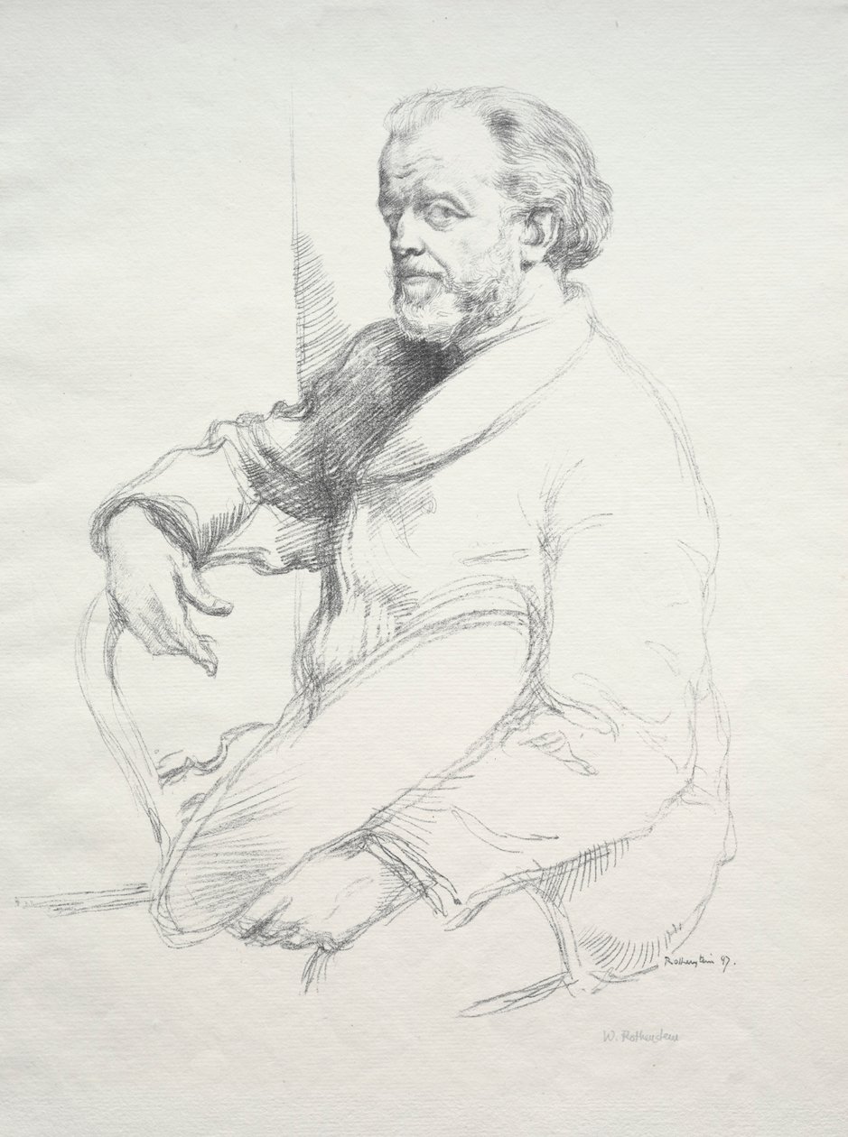 Henri Fantin-Latour, 1897 by William Rothenstein