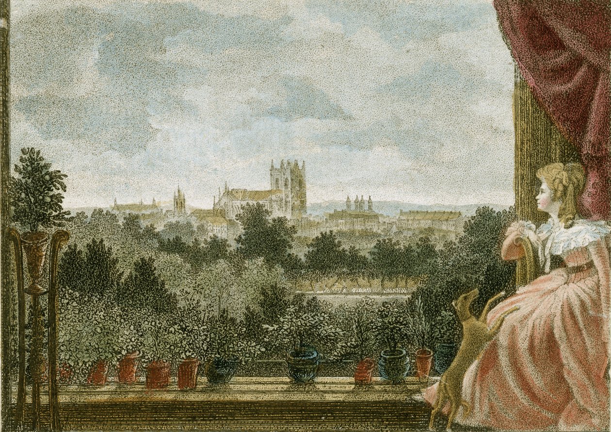 Mrs Cosway, Schomberg House, 80-82 Pall Mall, London, UK by William Russell Birch