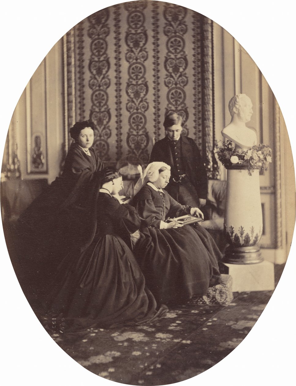 Queen Victoria in Mourning by William Samuel Bambridge
