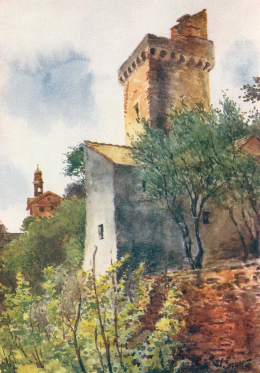 Tower at Bergeggi by William Scott