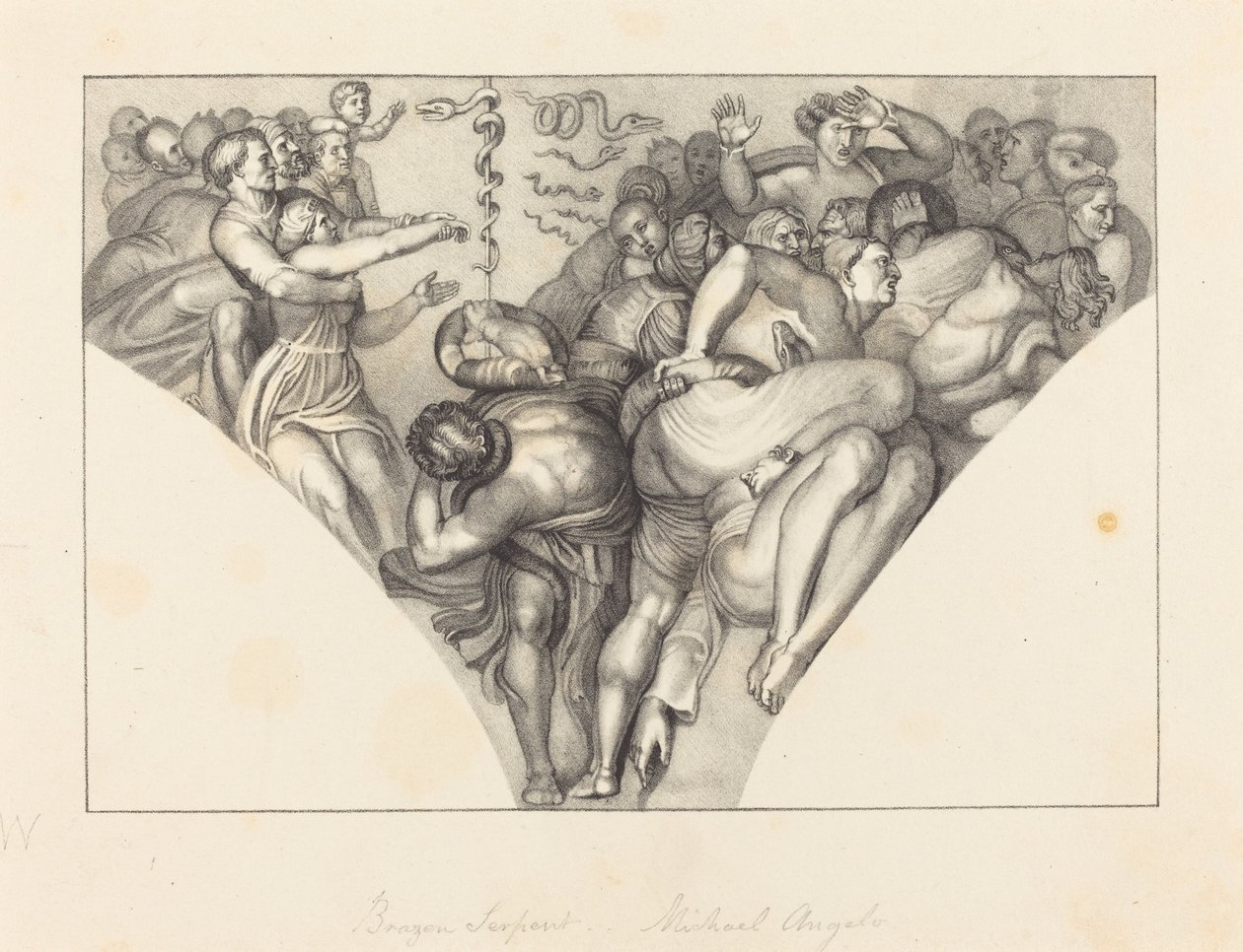 Brazen Serpent by William Sharp after John Flaxman