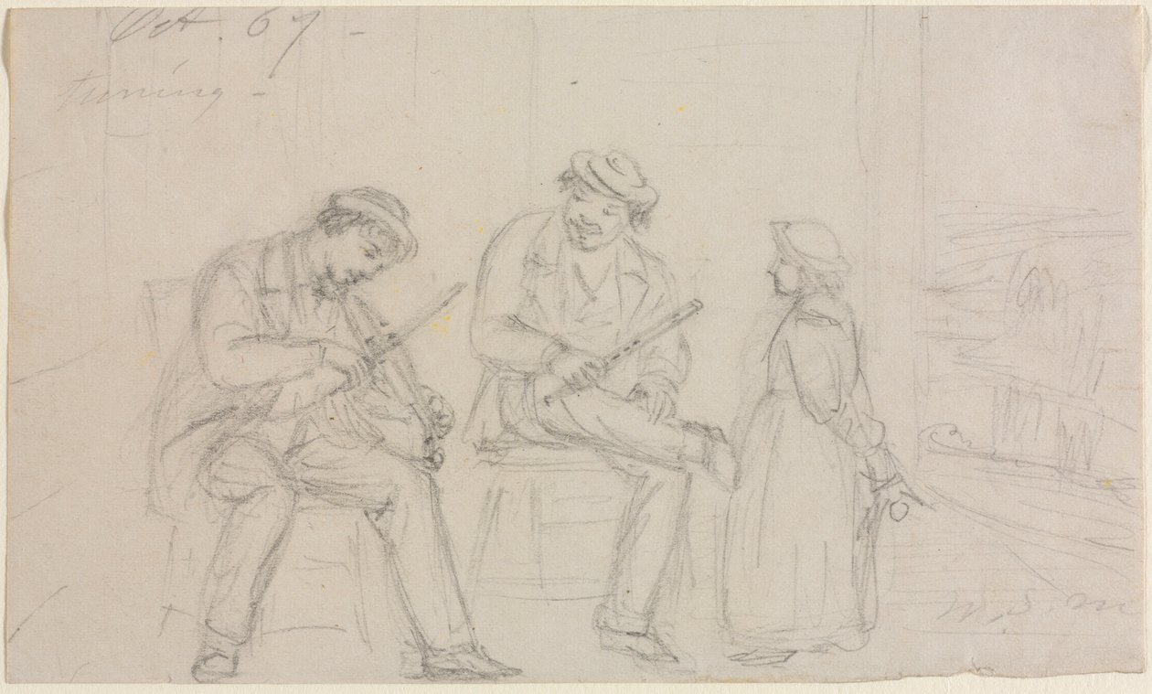 Tuning, 1867 by William Sidney Mount