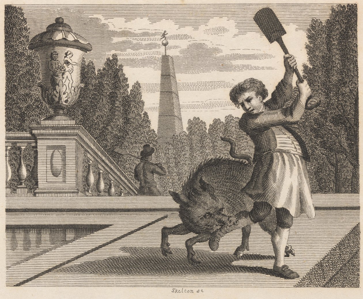 The Gardener and the Hog by William Skelton