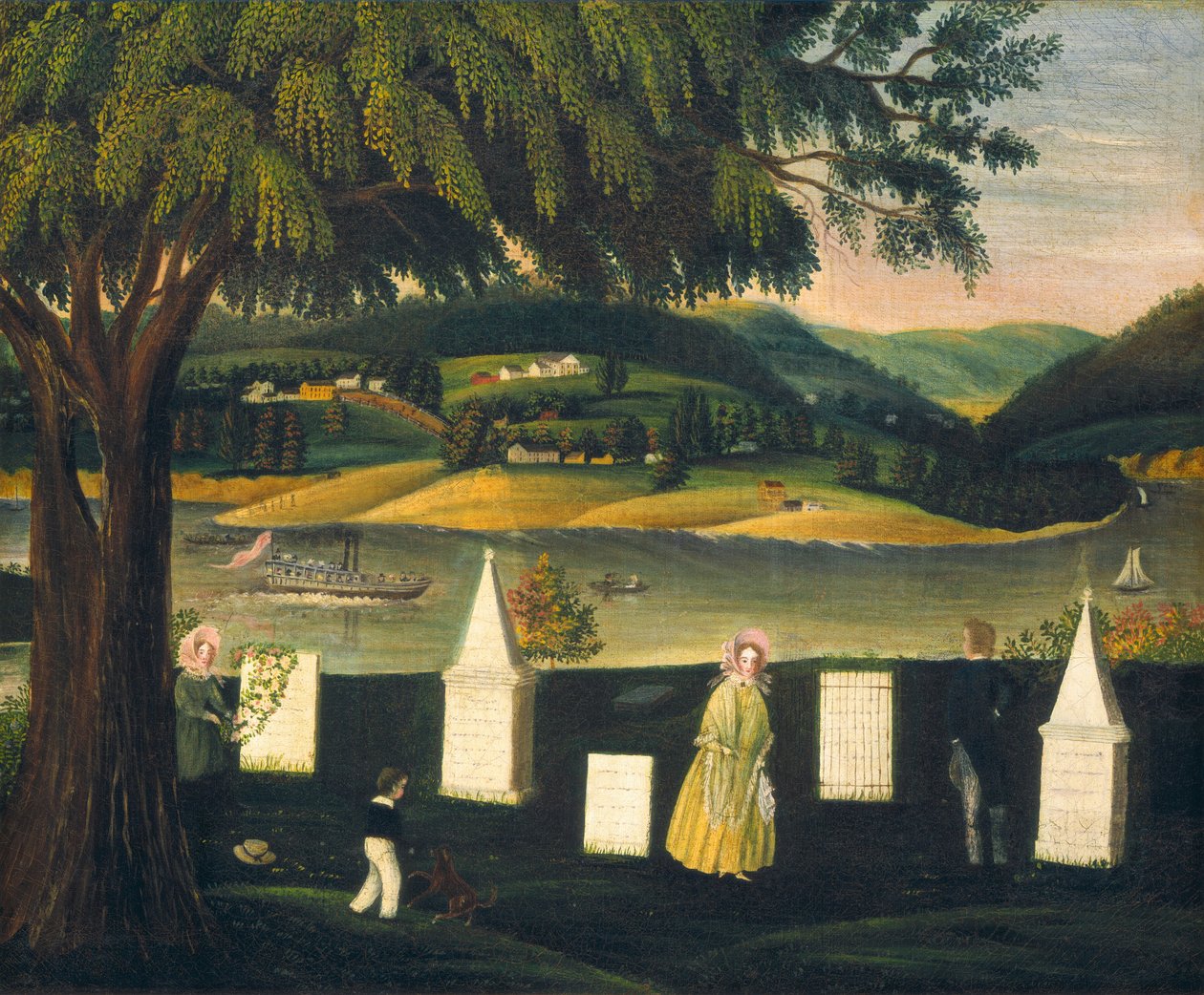 Family Burying Ground, c.1840 by William Stephen Coleman