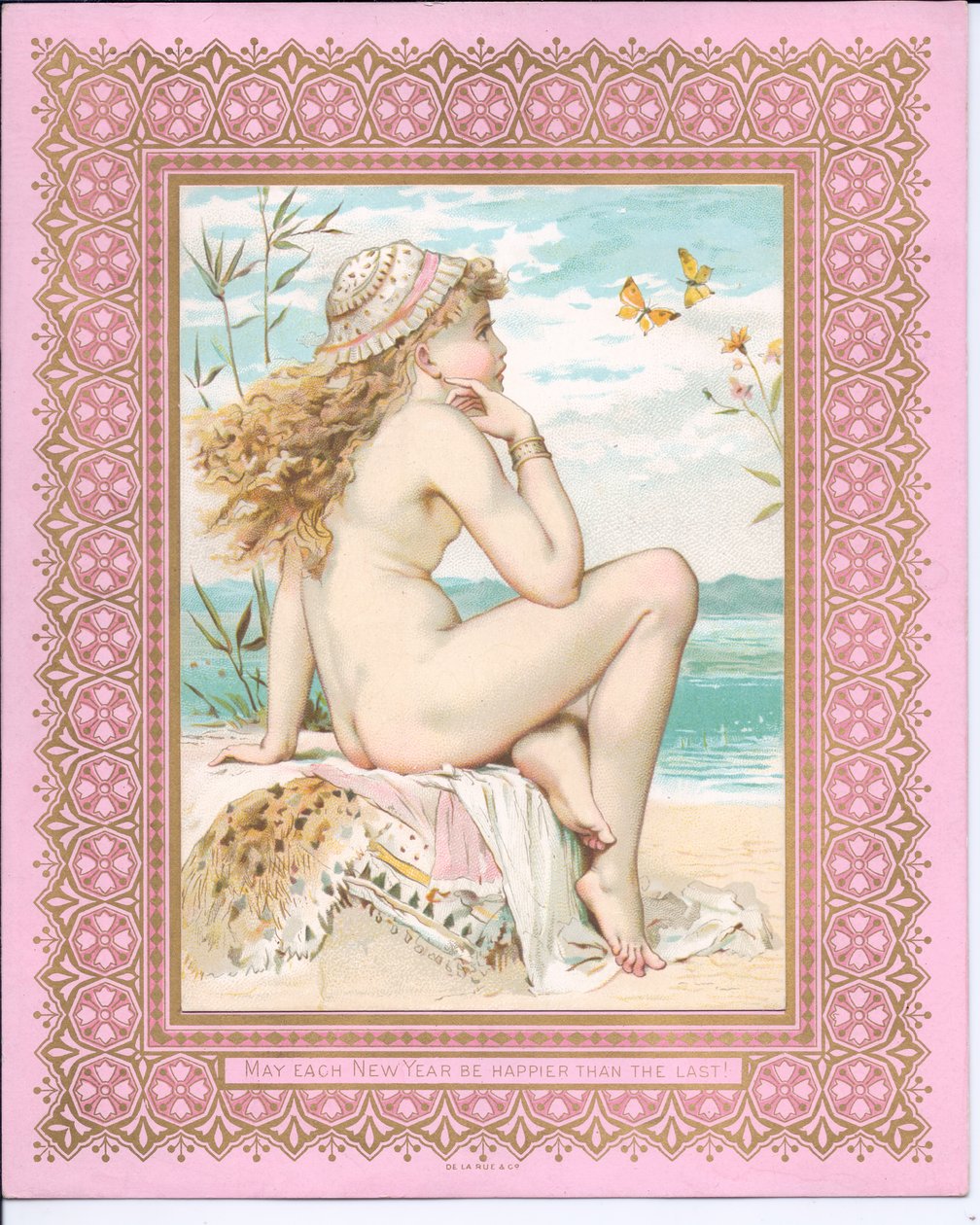 Bathing Beauty at a Beach, c.1881 by William Stephen Coleman