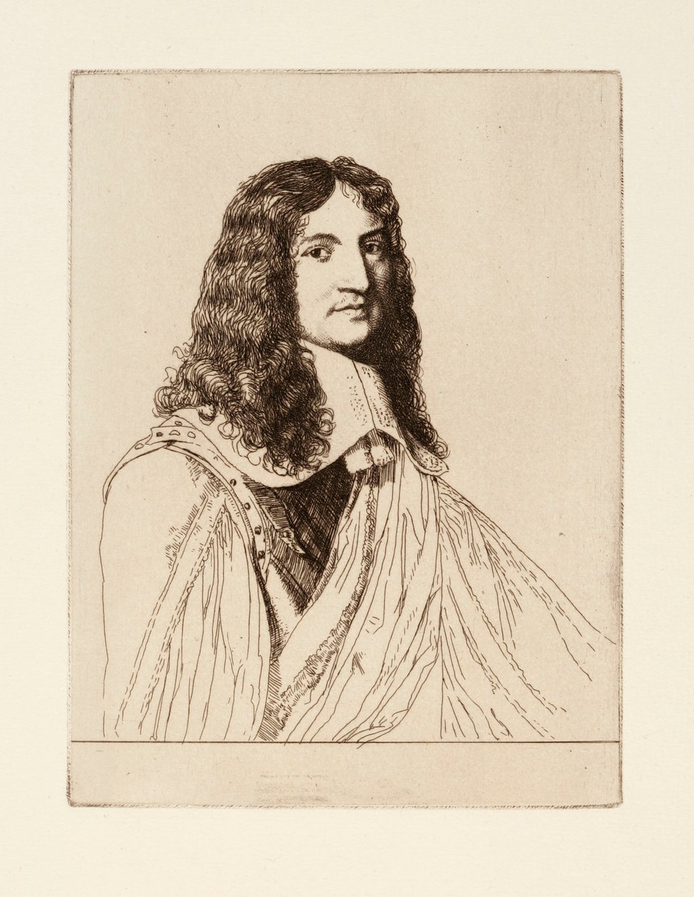 Charles Cotton, Esq. by William Strang