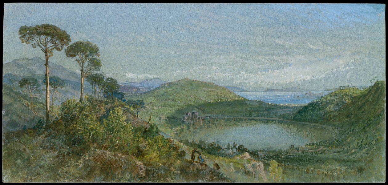 Lake Avernus by William Trost Richards