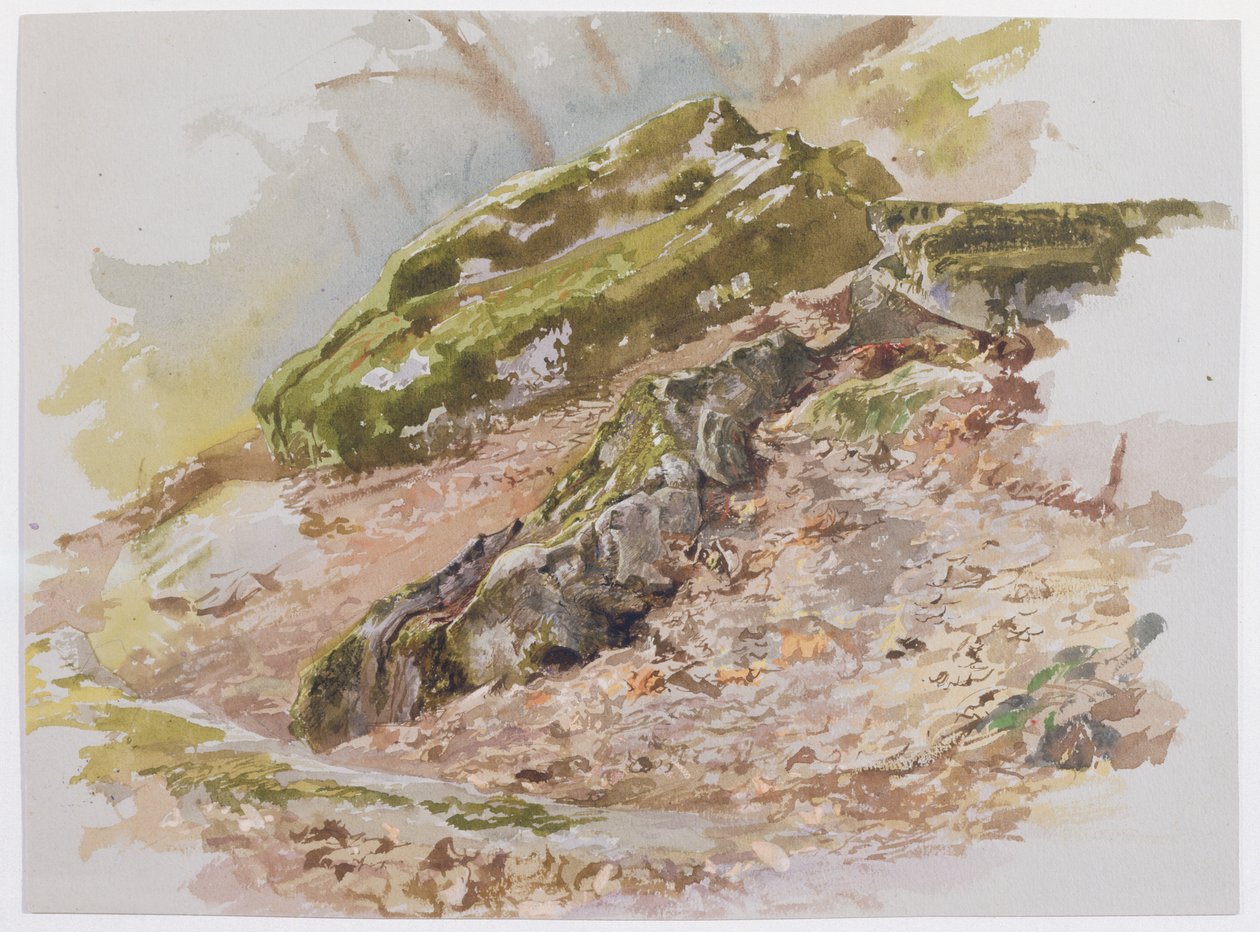 Landscape, Possibly Near Germantown, Pennsylvania by William Trost Richards