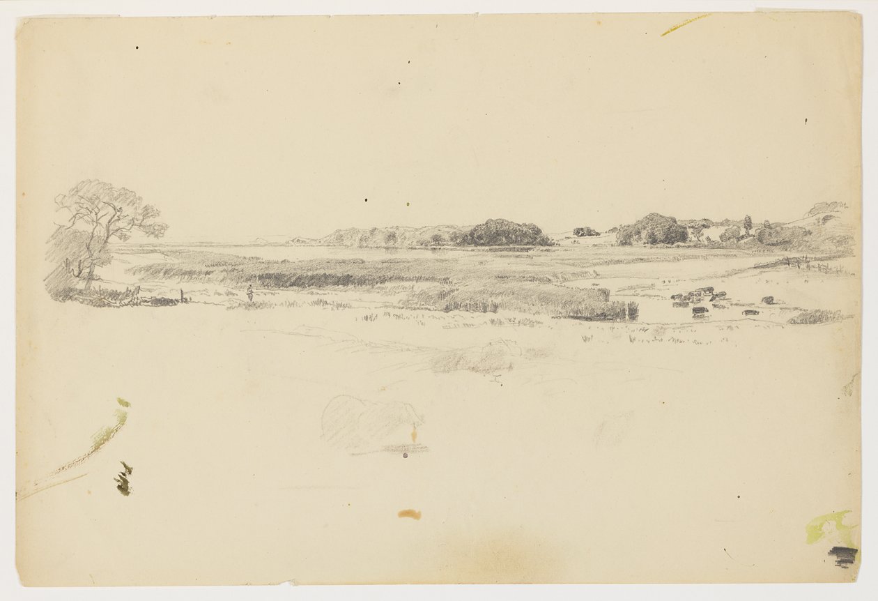 Study of Seashore, Rhode Island by William Trost Richards