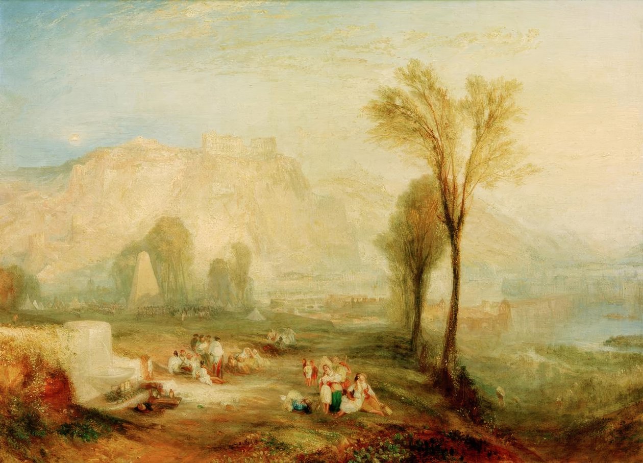 The Bright Stone of Honour (Ehrenbreitstein) and the Tomb of by Joseph Mallord William Turner