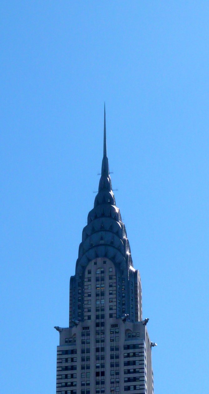 The Chrysler Building is an Art Deco Style Skyscraper in New York City, Located on the East Side of Manhattan, Completed 1930 by William Van Alen