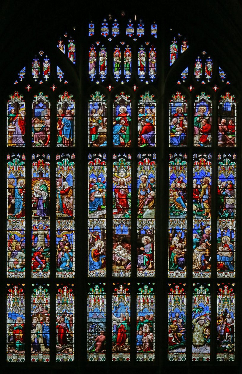 The Nativity and the theme of Baptism by William Wailes