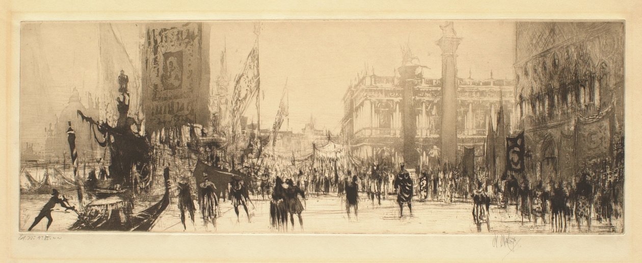 A Venetian Festival by William Walcot