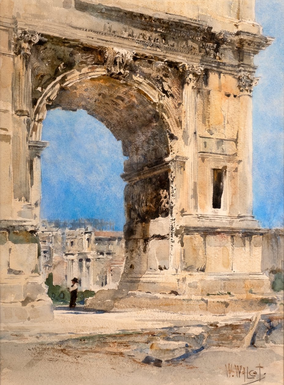 Arch of Titus, Rome by William Walcot