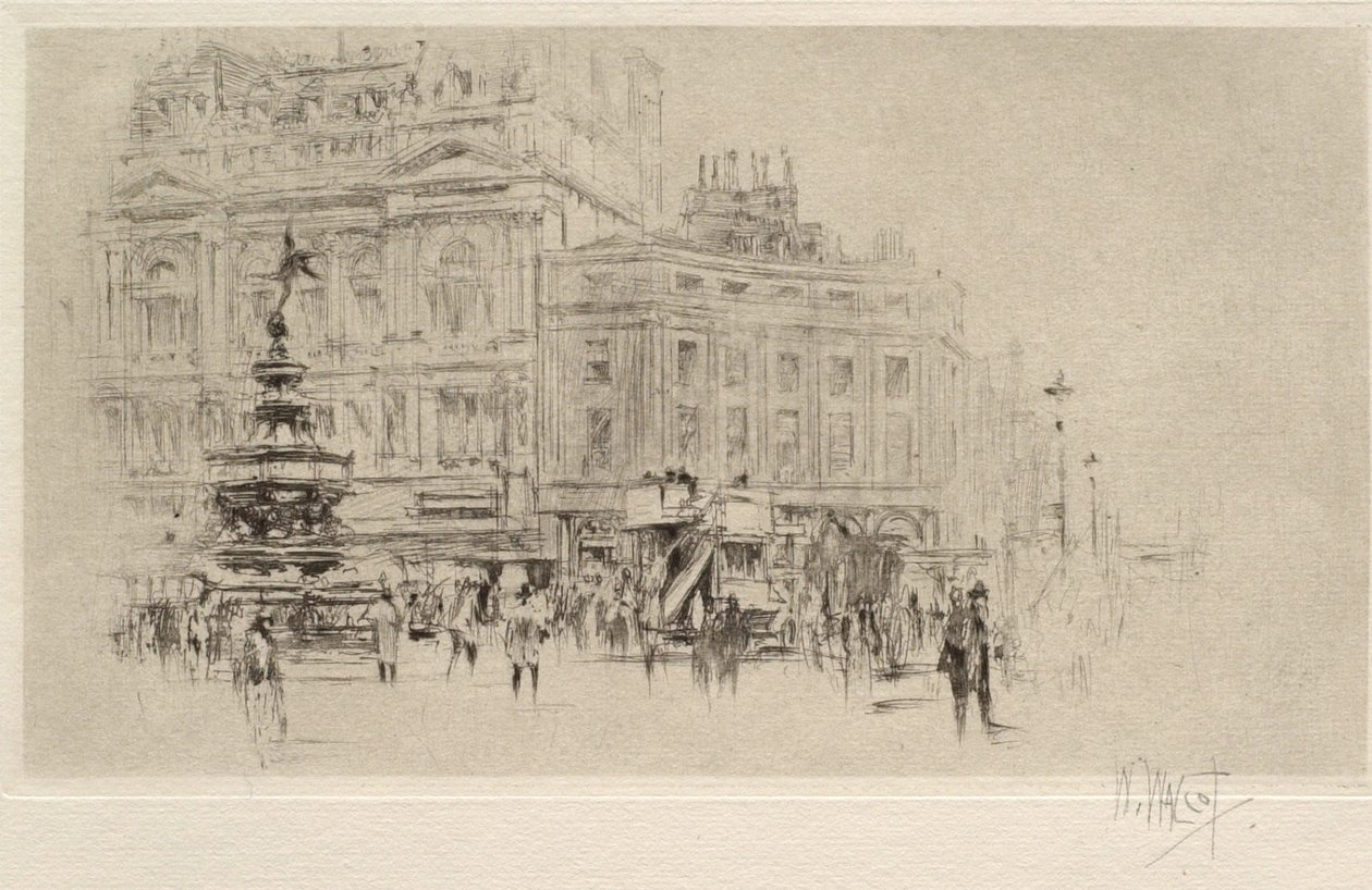Piccadilly Circus by William Walcot