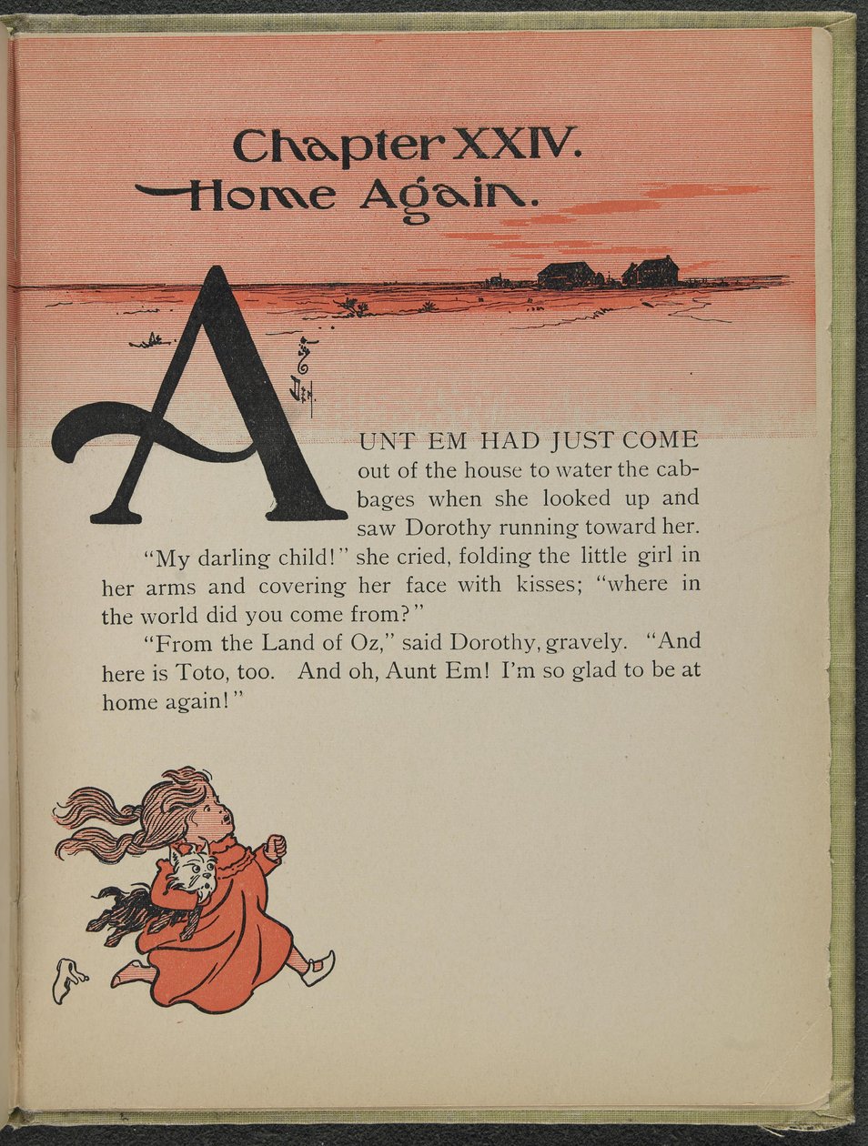 Illustration from "The Wonderful Wizard of Oz" by Lyman Frank Baum by William Wallace Denslow